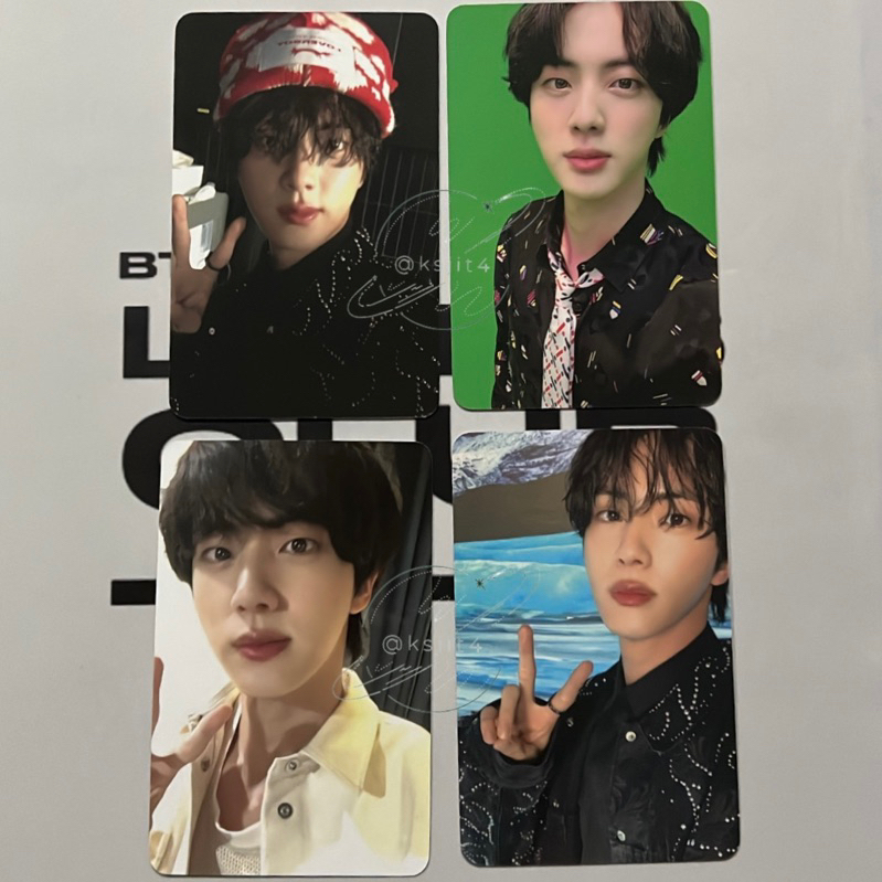 Photocard PC BTS Seokjin Jin Dicon Dfesta Lenticular