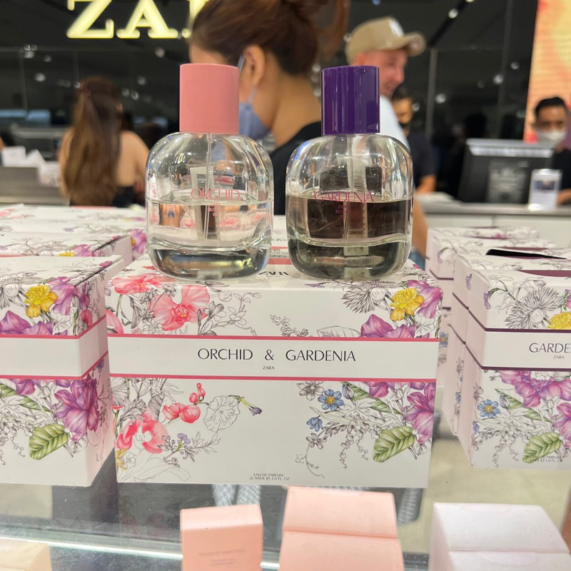 ORIGINAL PARFUM WOMEN ZARA GARDENIA dan ORCHID