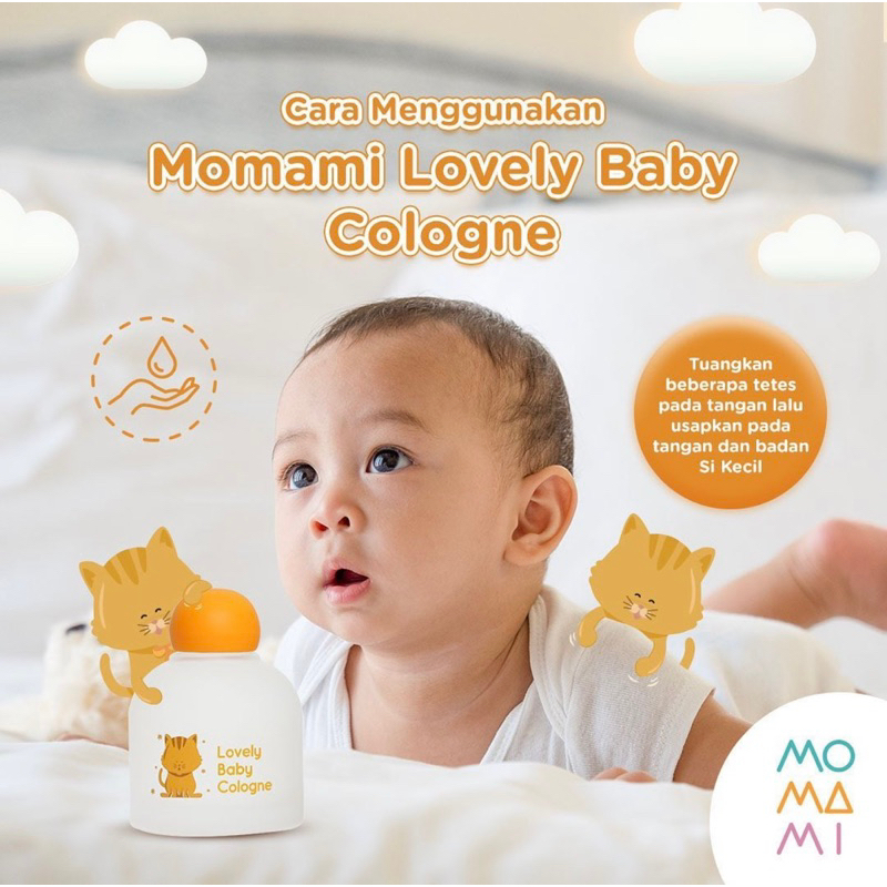 Momami lovely baby cologne - parfum bayi