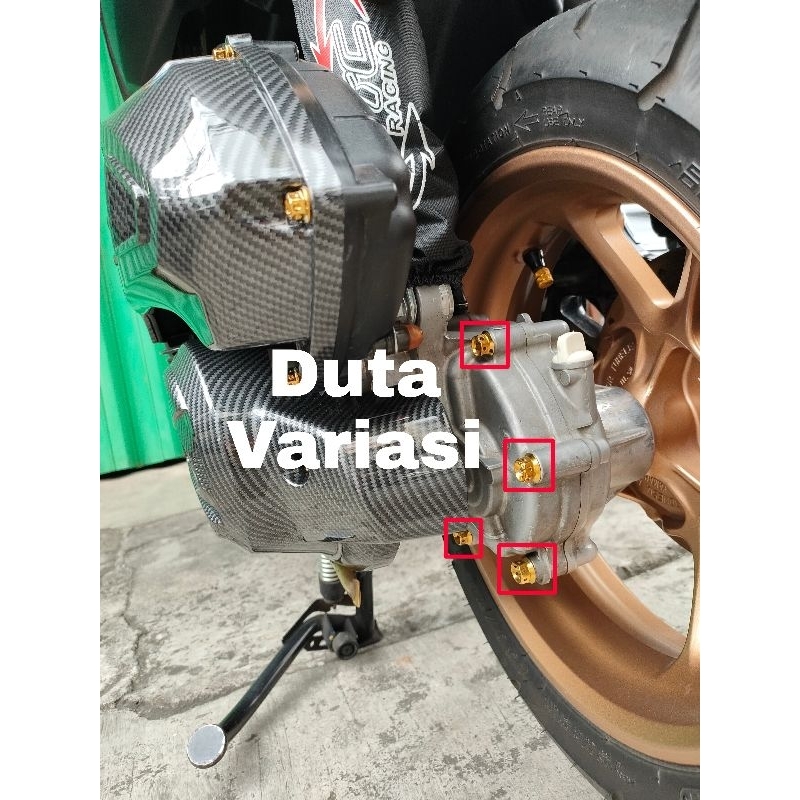 NACOM DV BAUT PEMBUANGAN OLI DAN BAUT CRANCASE NMAX NEW,AEROX