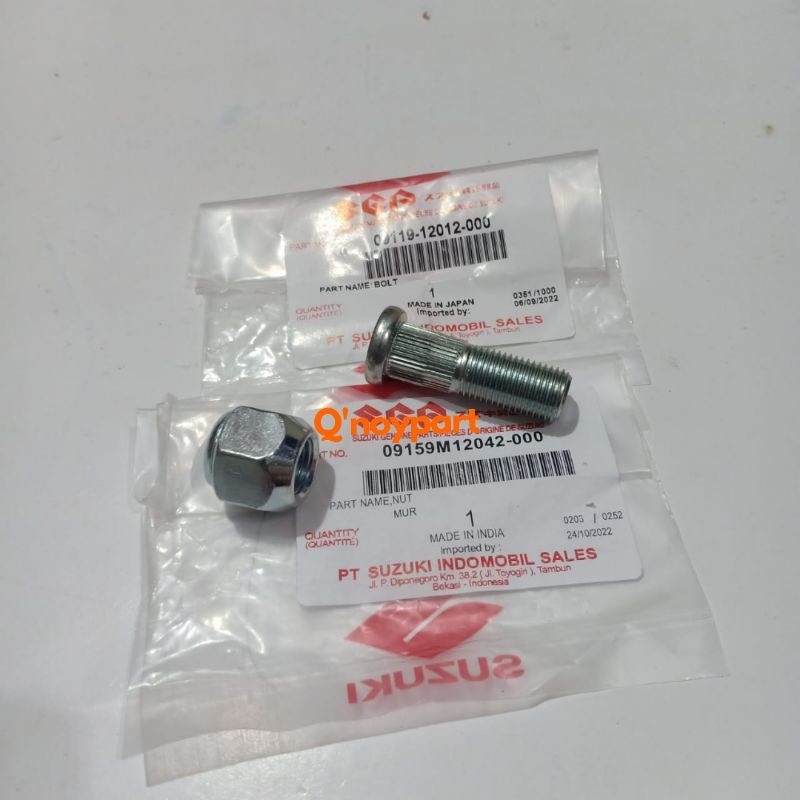 BAUT RODA & MUR RODA DEPAN SUZUKI ERTIGA WAGON R ORIGINAL SGP