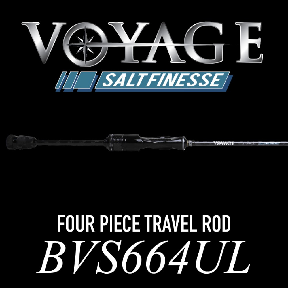 Joran Casting Spinning Bone Voyage Travel 664UL