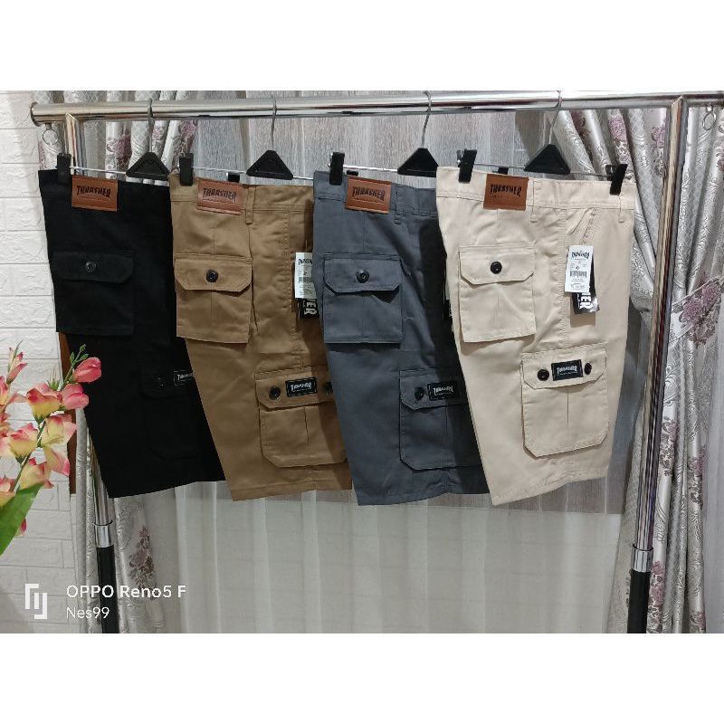 YANG LAGI HITS SIZE 28-38 CELANA CARGO PENDEK PRIA //PDL Army Mma casual