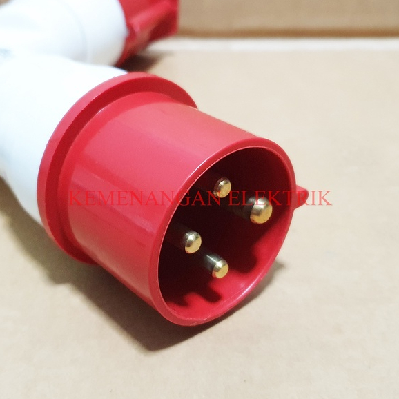 FORT STEKER T CABANG 3 / INDUSTRIAL PLUG SOCKET 4 PIN 32A / 4PIN 32 A IP44