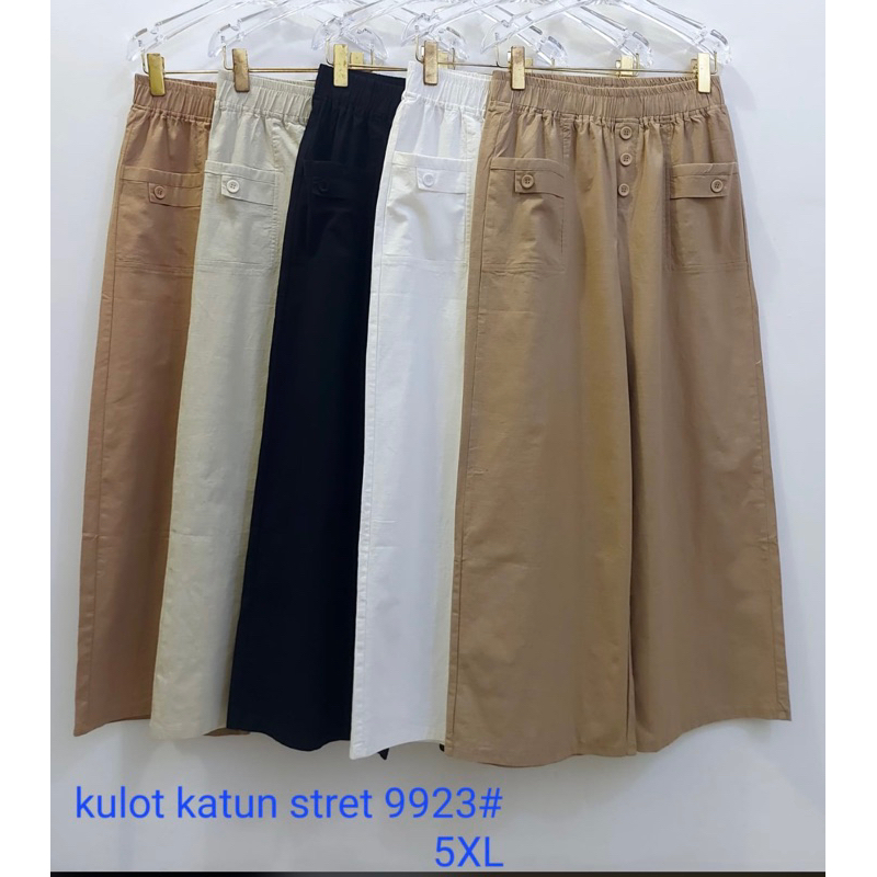 size 3XL &amp; 5XL celana kulot wanita import katun bangkok