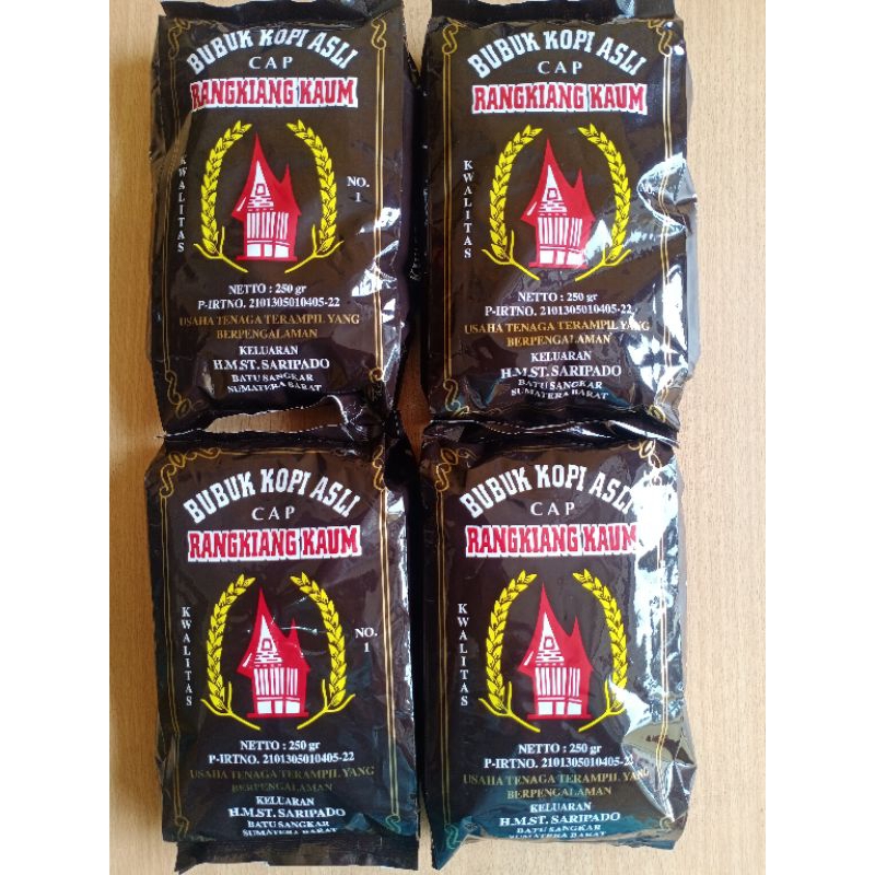 

Rangkiang Kaum Asli 250 gr ( 1 kg )