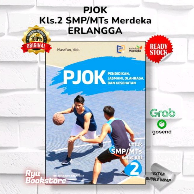 Original PJOK Kelas 8 SMP/MTs Kurikulum Merdeka - Erlangga
