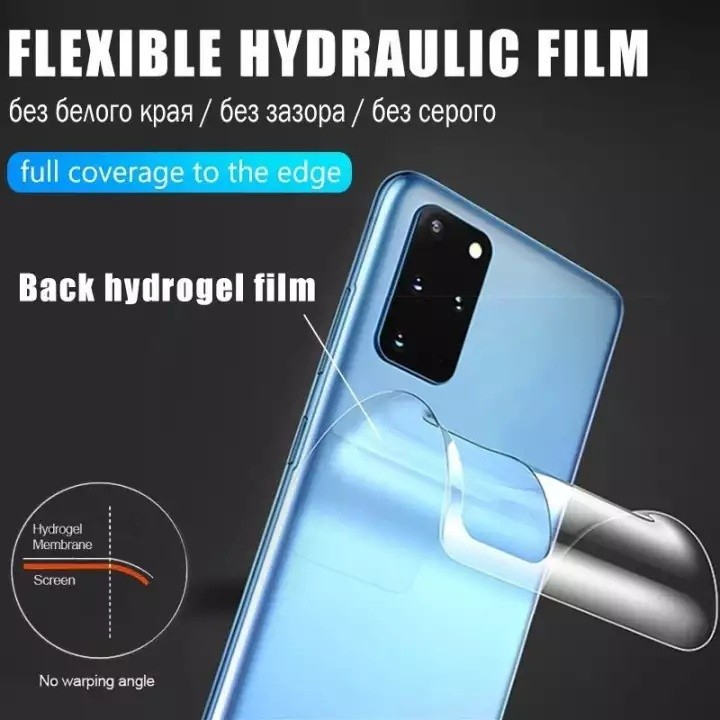 TECNO SPARK 9T 8C 6 GO SPARK 7 7 NFC 7 PRO HYDROGEL BELAKANG BENING CLEAR ANTI GORES BACK SKIN GARSKIN ANTI JAMUR PELINDUNG BELAKANG