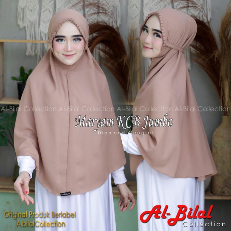 Jilbab Maryam KCB jumbo Ory By Al Bilal Collection
