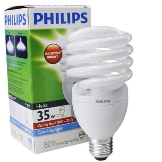 Philips Lampu Helix 35 Watt Lampu Spiral 35 Watt