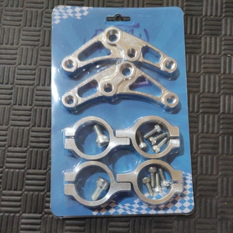 breket kupingan pangkon lampu cb gl mp tiger cnc bornfree as 33 PNP shok ninja pio vixion