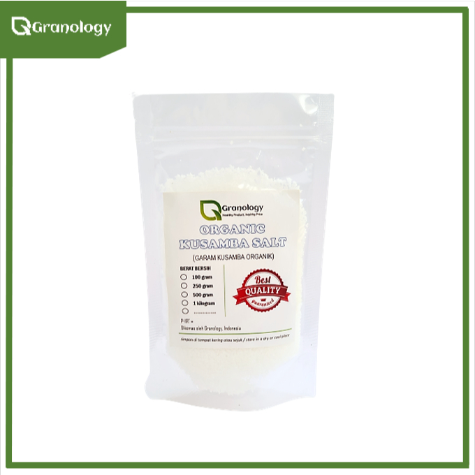 Garam Kusamba Organic / Organic Kusamba Salt (100 gram) by Granology