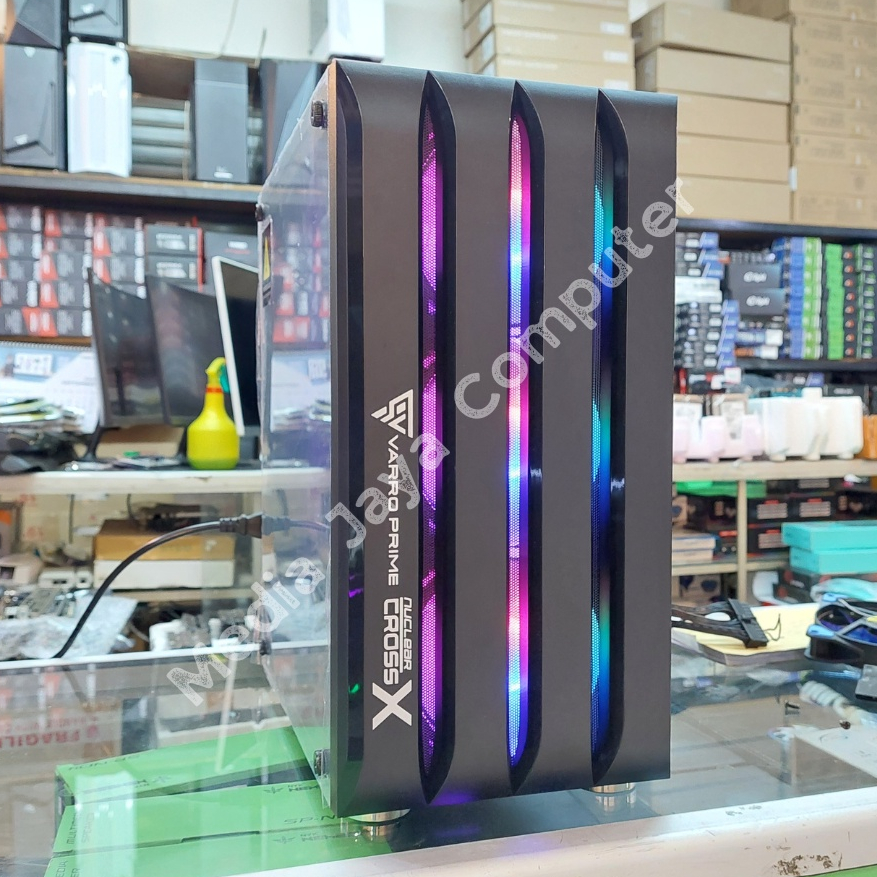 PC Gaming Fullset Core i7 6700 Ram 8GB GTX 750 TI 4GB HDD SSD + Monitor 19 Inch Keyboard Mouse - komputer gaming full set