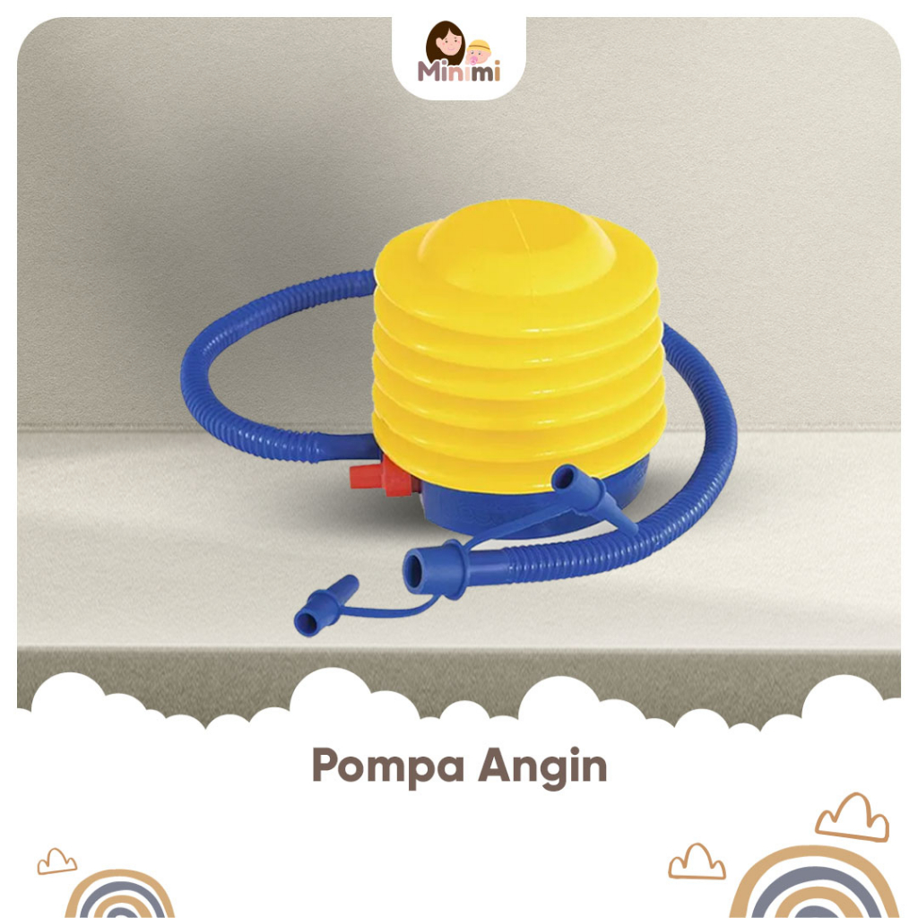 Minimi Pompa Angin Injak Pompa Plastik Pompa Sofa Angin