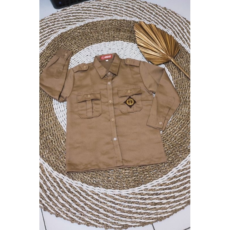 BAJU PRAMUKA PANJANG COWOK CEWEK SD SMP SMA