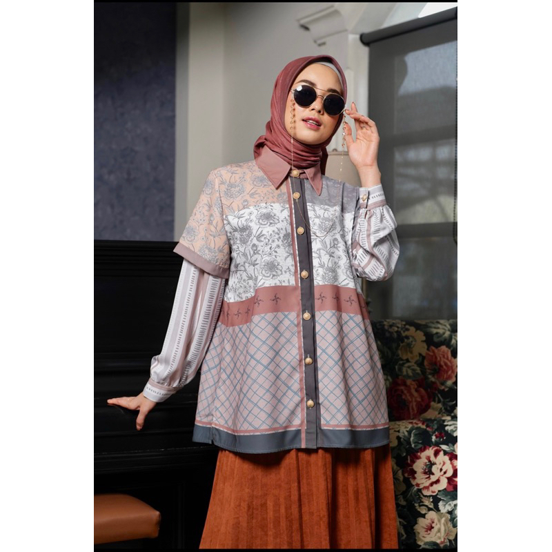 baru elgante top teracotta ukuran M by jamilahumaila