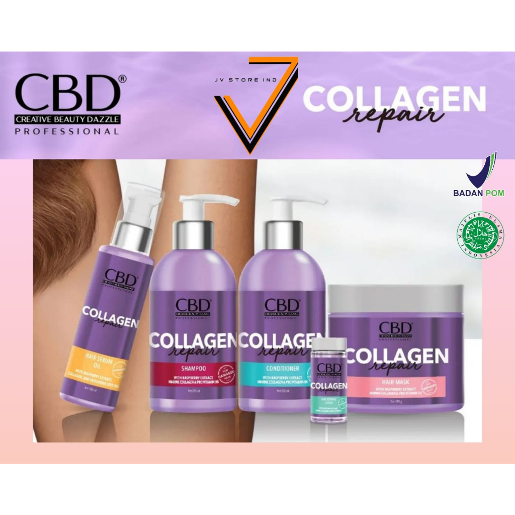 CBD COLOR SHIELD HAIR MASK 500ML / SHAMPOO 250 ML / CONDITIONER 250 ML COLOR SHIELD/ MASKER RAMBUT BERWARNA hair Treatment