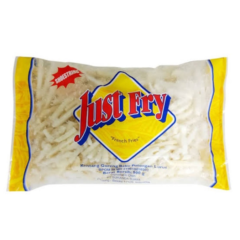 JUST FRY French Fries Shoestring 450 Gram
