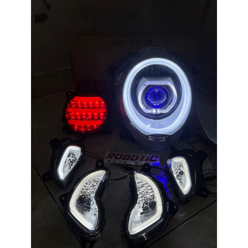 Paketan lampu Scoopy Fi 2021-2023