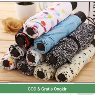 SGMshop Payung Lipat Motif Mini Pocket Umbrella