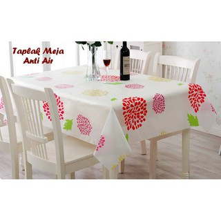 Sgmshop Taplak Alas Meja Anti Air 130x140 Waterproof PEVA Table Cloth