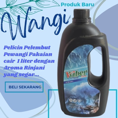 Pewangi Pelicin Pelembut Setrika Pakaian 1 Liter | Wiber