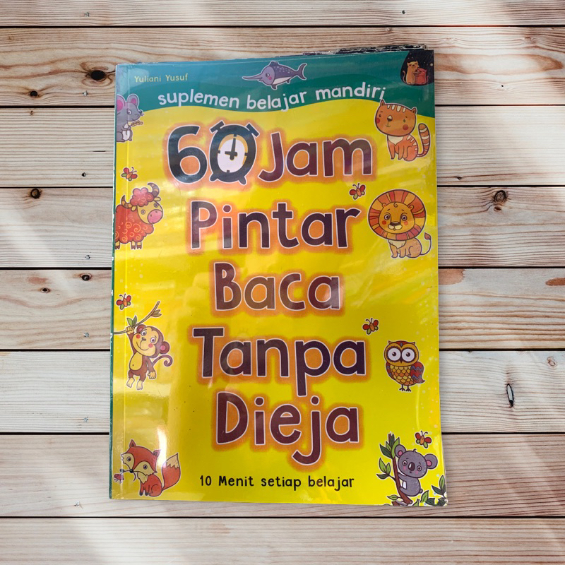 

Buku 60 Jam Pintar Baca Tanpa Di Eja