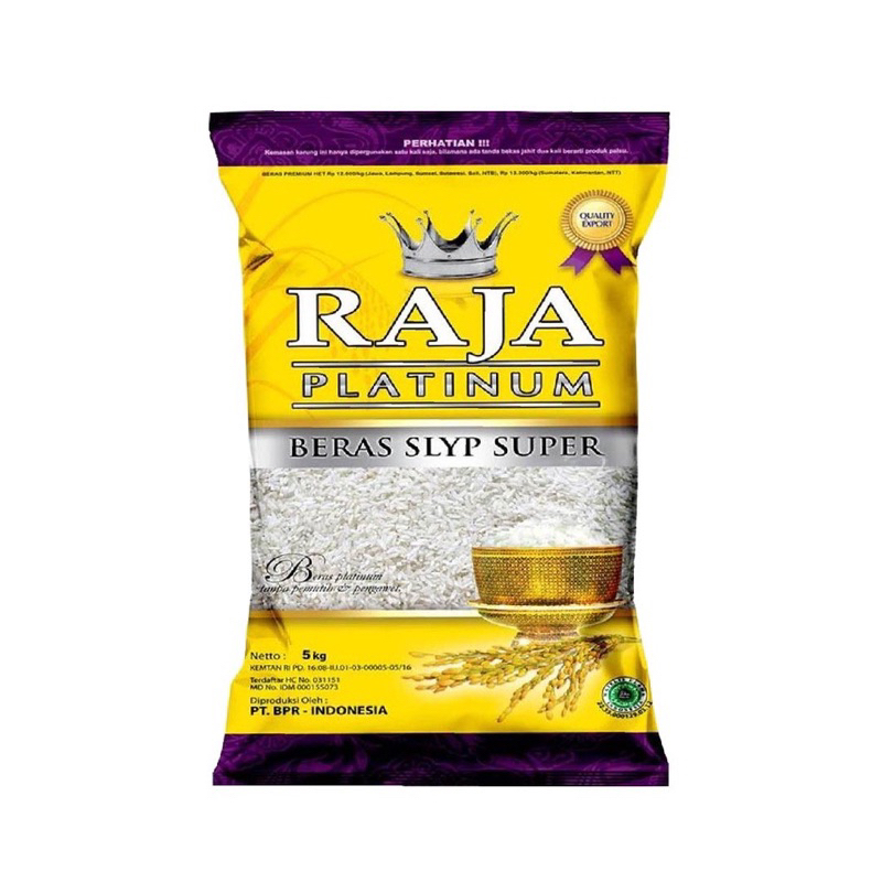 RAJA PLATINUM BERAS 5 KG