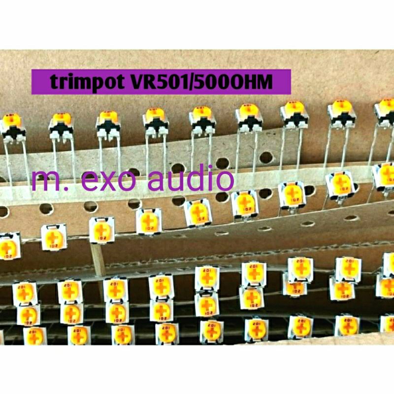 trimpot vr501 VR 500ohm panasonic
