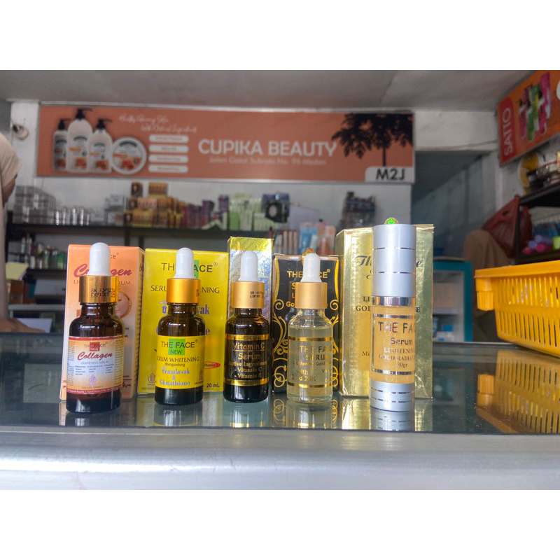 ALL series - the face serum all series || the face serum temulawak || the face serum collagen || the face serum vit C || the face serum 24k gold || the face serum radiance