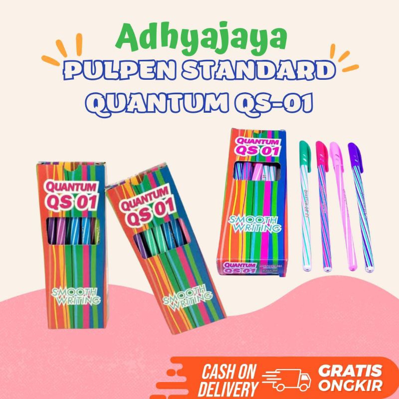 

PULPEN / BOLPOIN STANDARD QS-01 1PACK