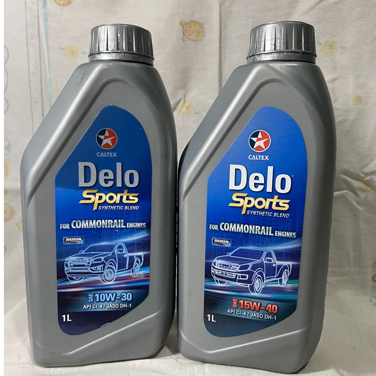 Caltex Delo Sports Synthetic Blend SAE 10W-30, SAE 15W-40