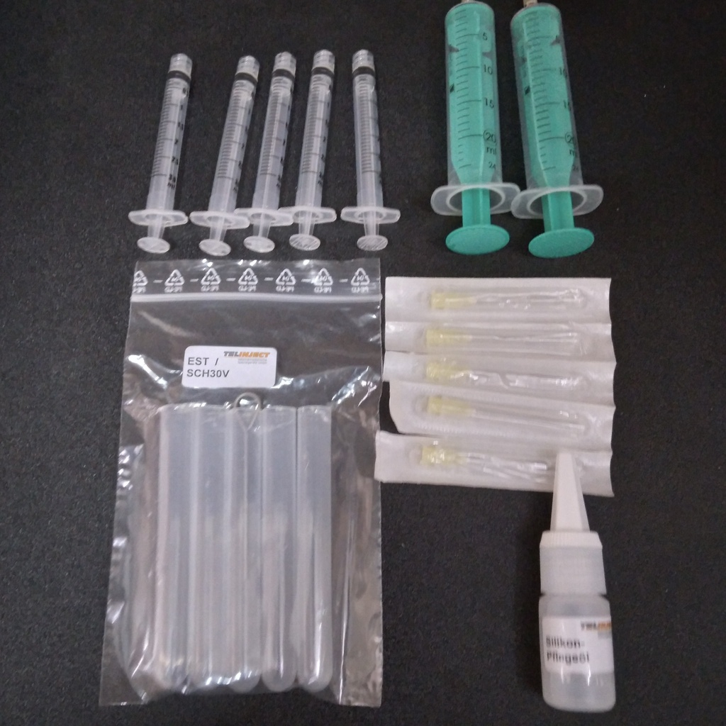 FUL30V Telinject Filling Set -Kit Pengisian Isi Obat-