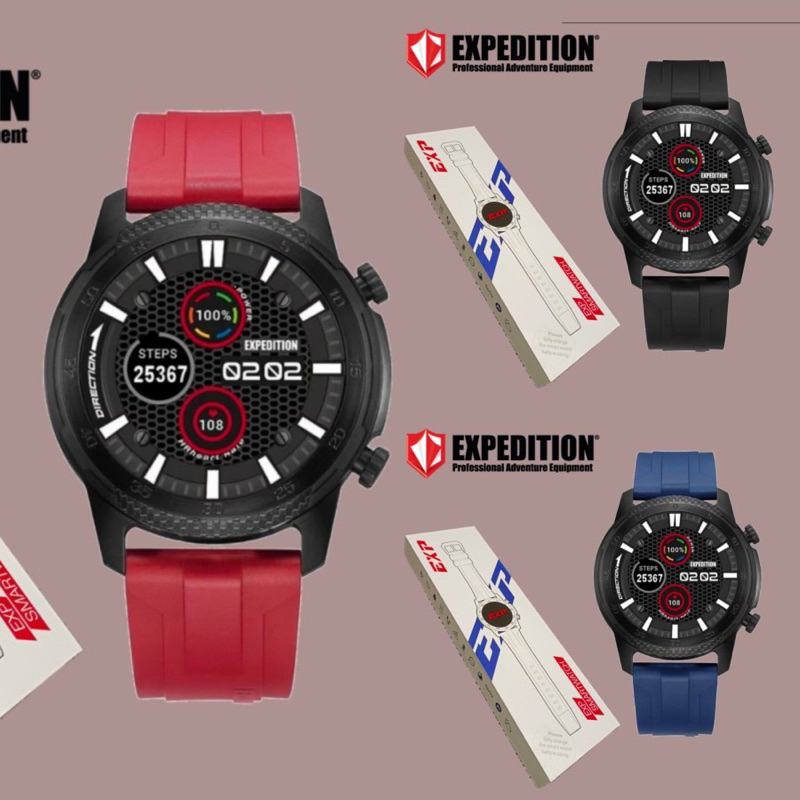 Jam tangan Expedition Exp Smartwatch silicon