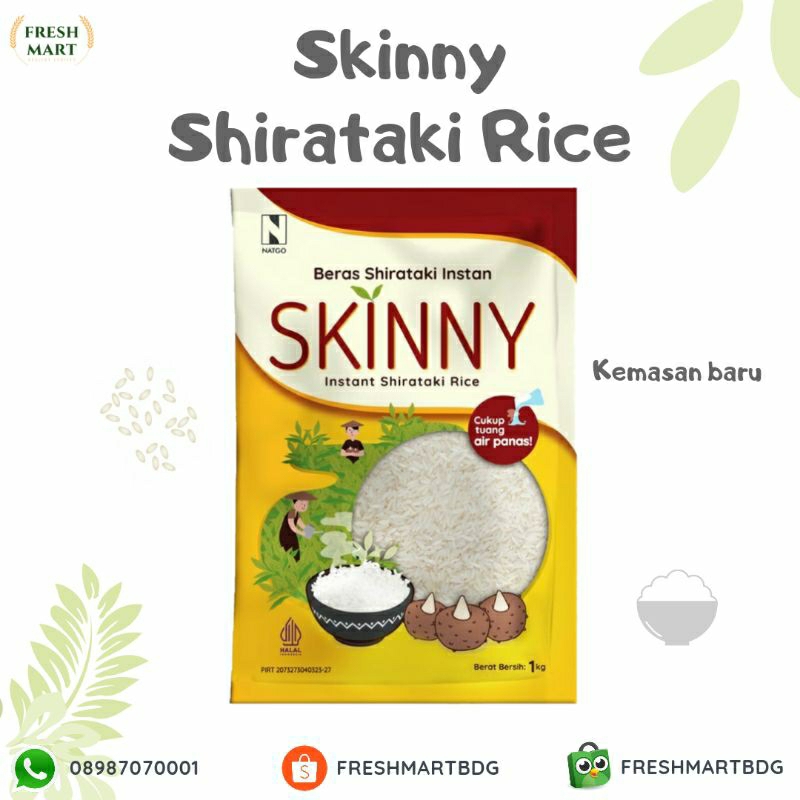 

Skinny Shirataki Rice 250gr