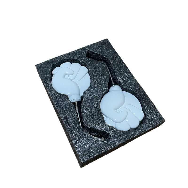 Spion Motor Honda & Yamaha Motif Jari Kepalan Tangan Vario Pcx Mio Fino Scoopy Beat Nouvo Pasti Ori