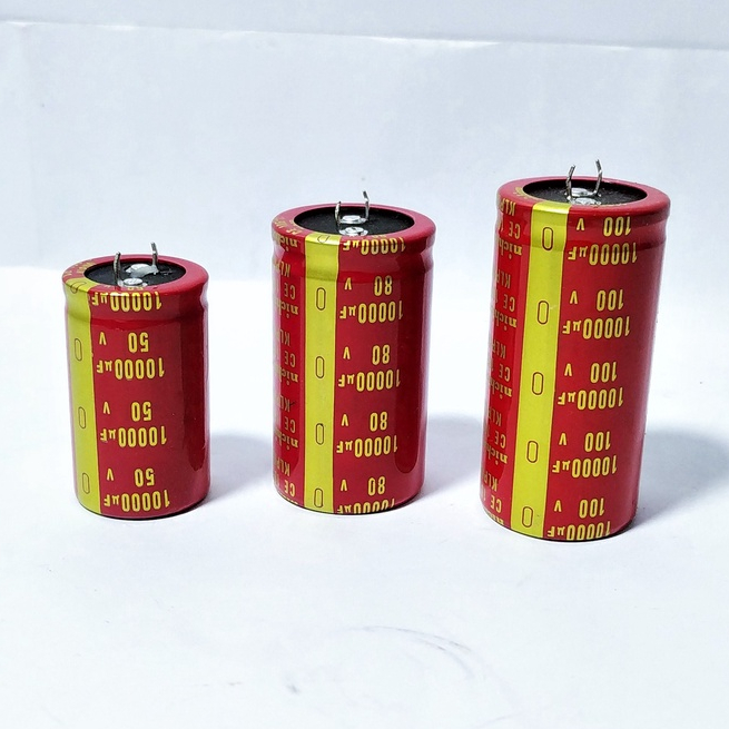 elco 10000uf 50V 80V 100v nichicon merah original