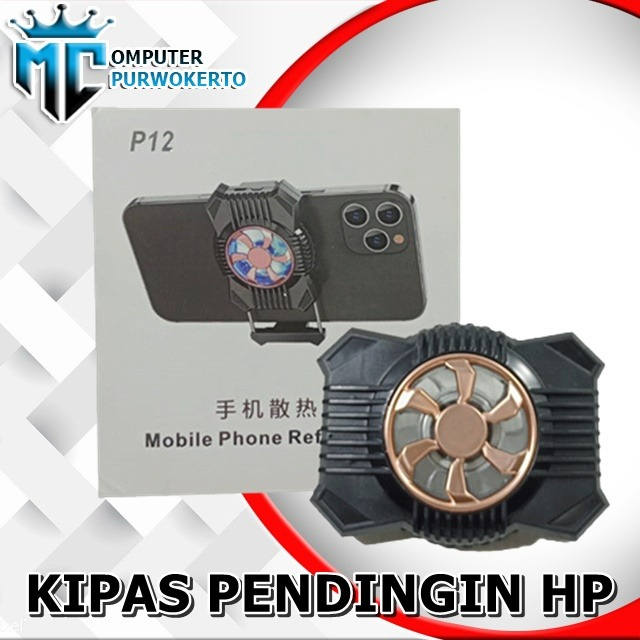 Cooler Mobile Kipas pendingin hp handphone p12