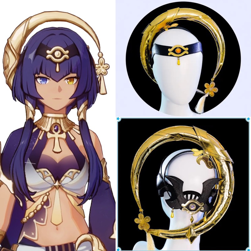 Aksesoris Kepala Candace Genshin Impact Cosplay