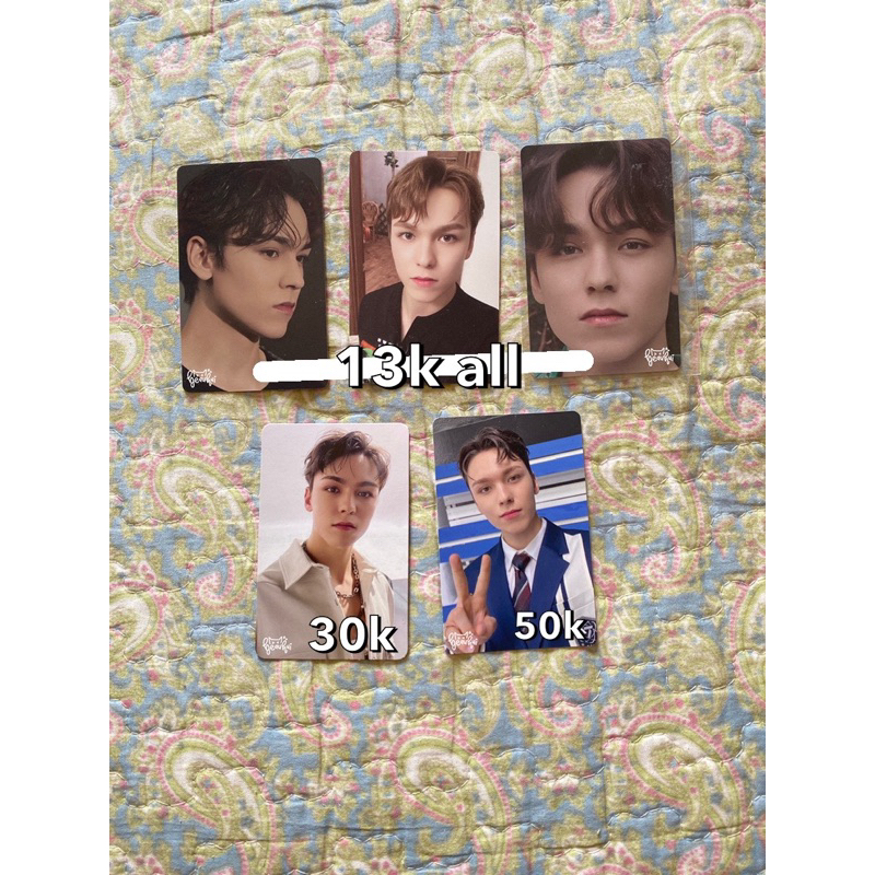 PHOTOCARD VERNON SEVENTEEN DICON 101 FACE THE SUN FTS PIONEER DREAM
