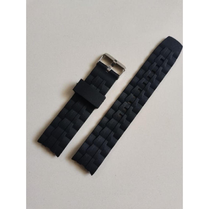 TALI JAM TANGAN CASIO EDIFICE EF-550 EF-523 RUBBER STRAP TERBARU