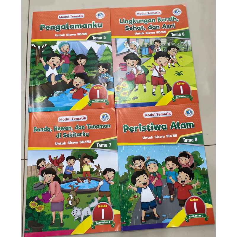 LKS TEMATIK KELAS 1 SD (SEMESTER 2) (LKS&KJ)