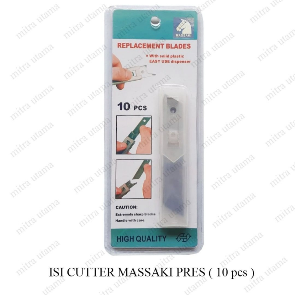 

Isi Cutter - Mata Cutter Massaki (10 pcs)