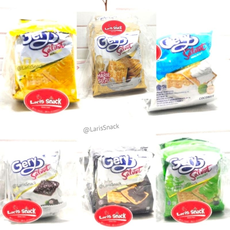 

Gery Saluut Salut Malkist Cracker Renceng All Variant (1 pack isi 10)