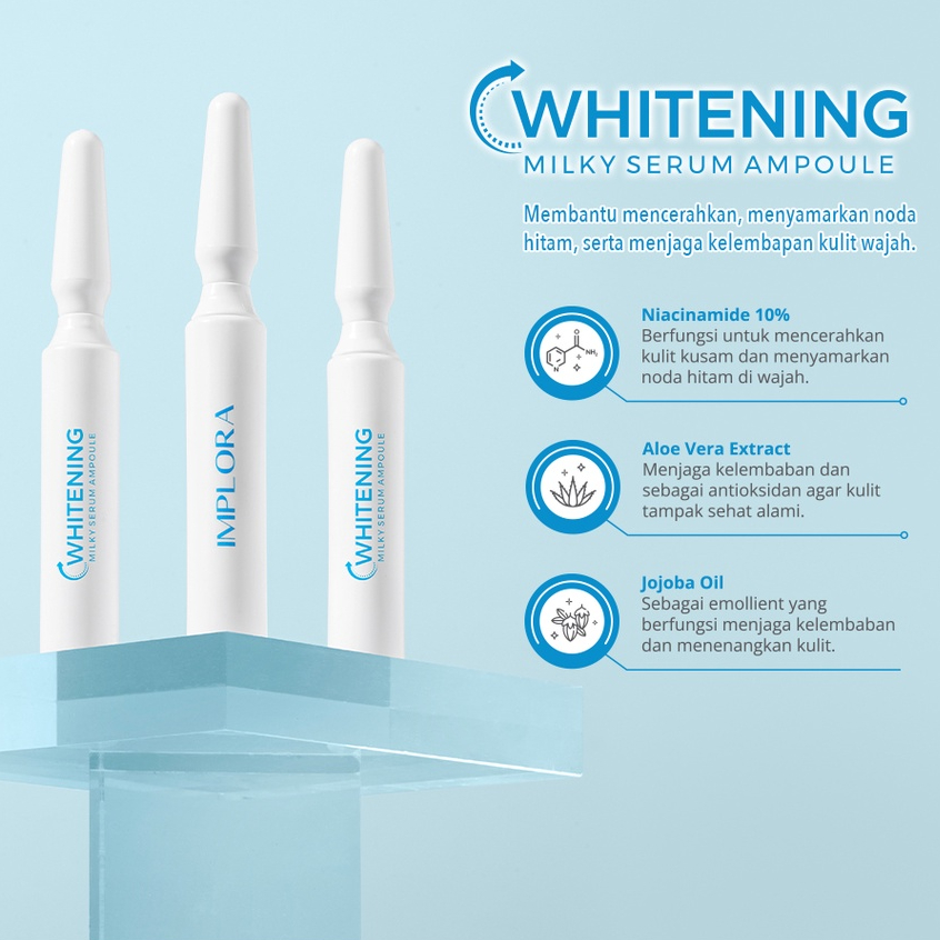 Implora  Whitening Milky Serum Ampoule