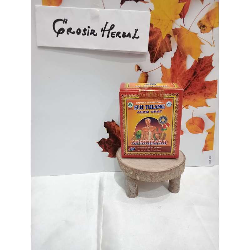 Jamu aji mujarab flu tulang dan asam urat