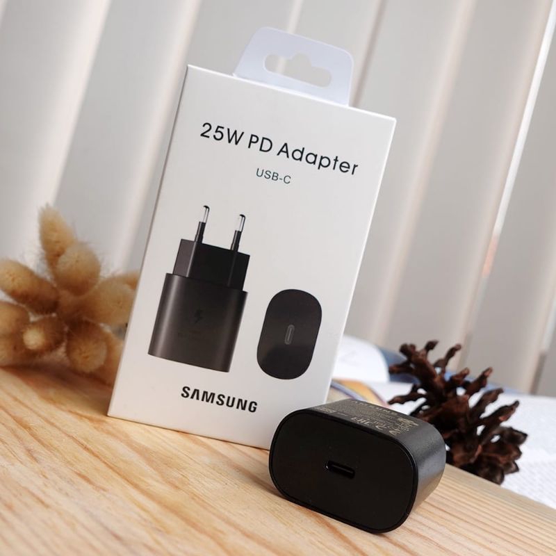 Batok Casan Samsung Note 20 USB C Fast Charging Kepala Charger Samsung 25W USB C Fast Charging