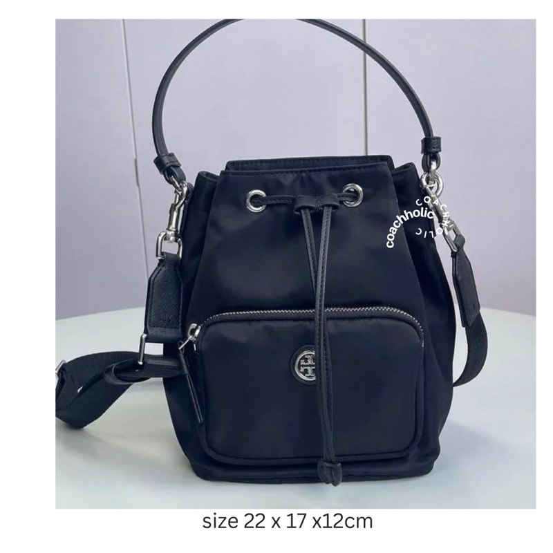 tory burch virginia bucket bag