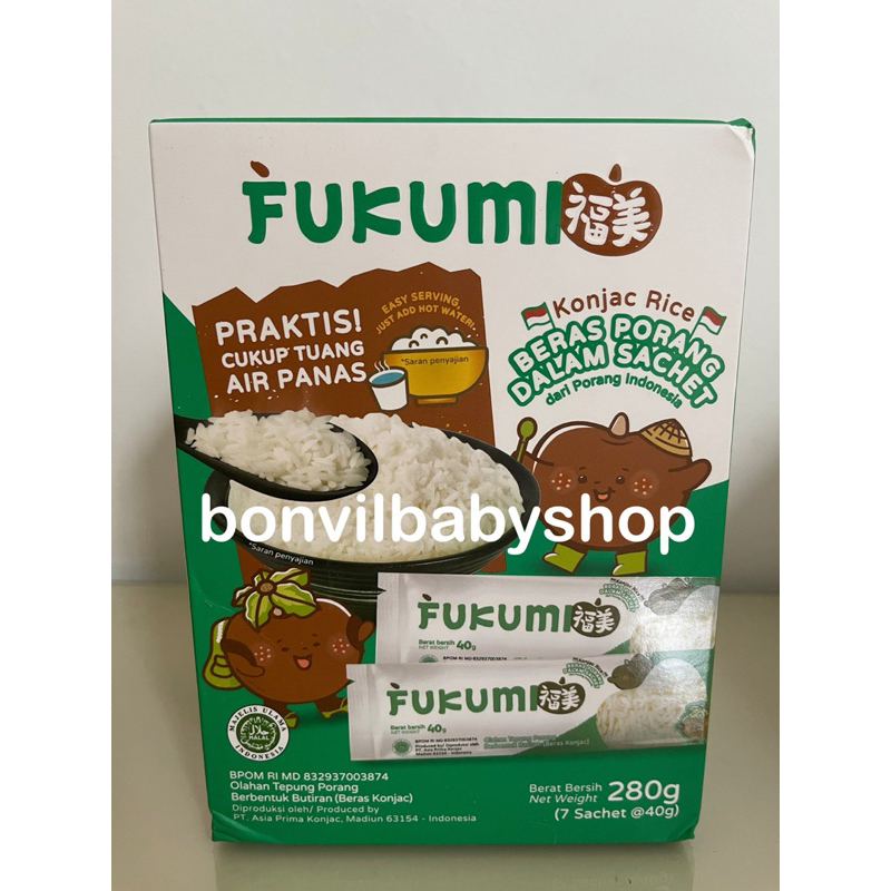 

Beras Porang Fukumi Box Original