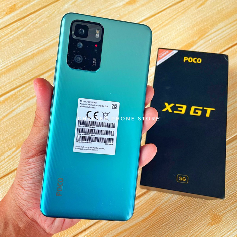 POCO X3 GT 5G 8/128GB Second Fullset Original